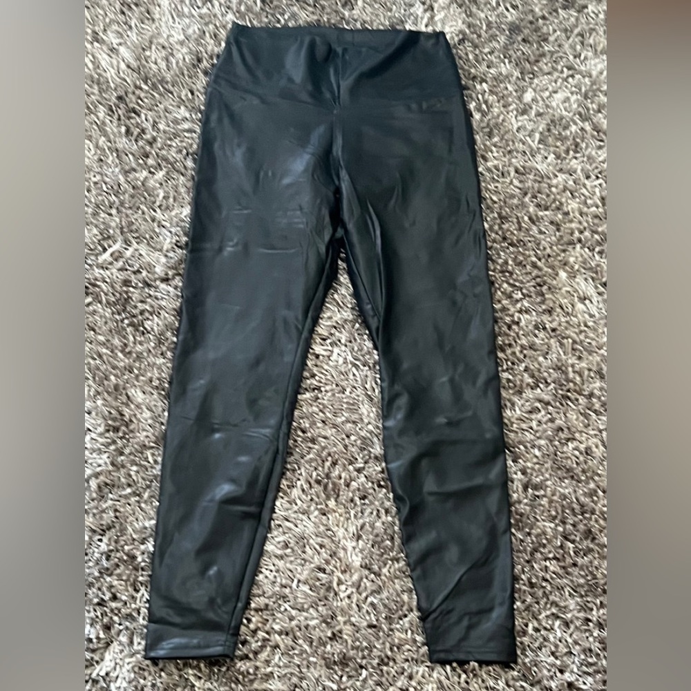 Leather leggings- brand new
